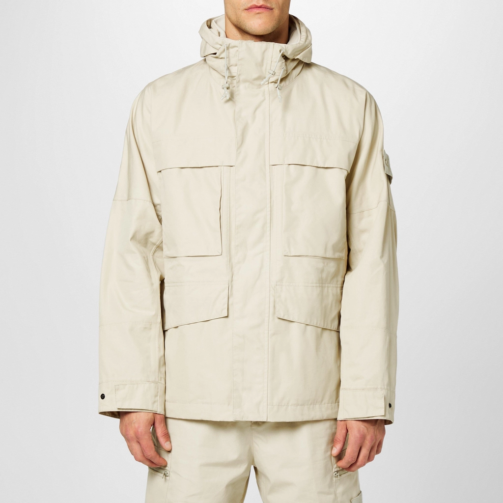 Stone Island Ghost Vent Hooded Jacket - Beige V0090
